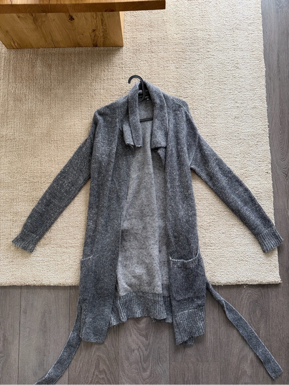 Vintage Babaton Italian mohair robe sweater